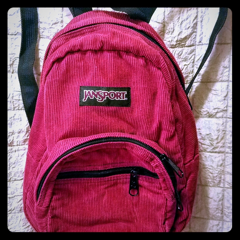 Jansport mini red backpack